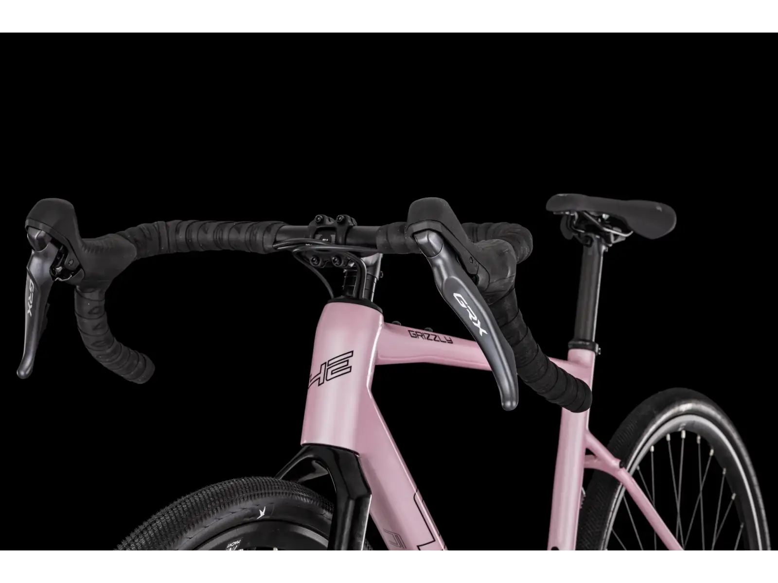4Ever Grizzly Elite gravel bicykel coral / black
