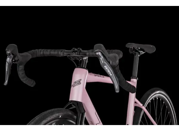 4Ever Grizzly Elite gravel bicykel coral / black