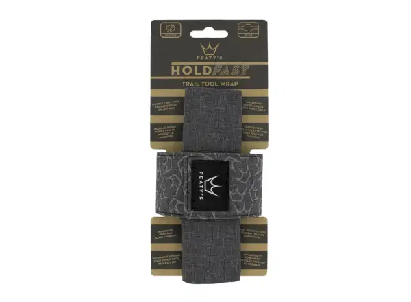 Peatys Holdfast trail tool wrap páska na rám slate grey