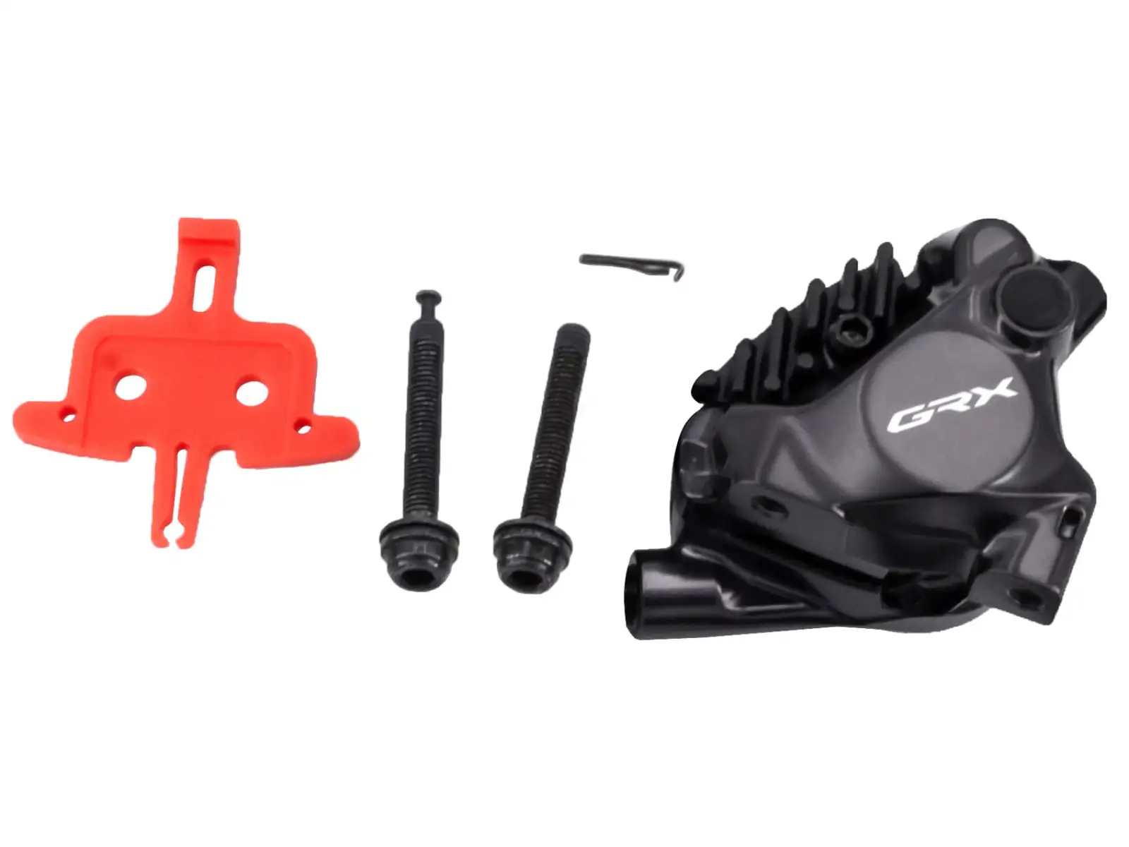 Shimano GRX BR-RX820 zadný brzdový strmeň + doštičky L05A + skrutky 25 mm