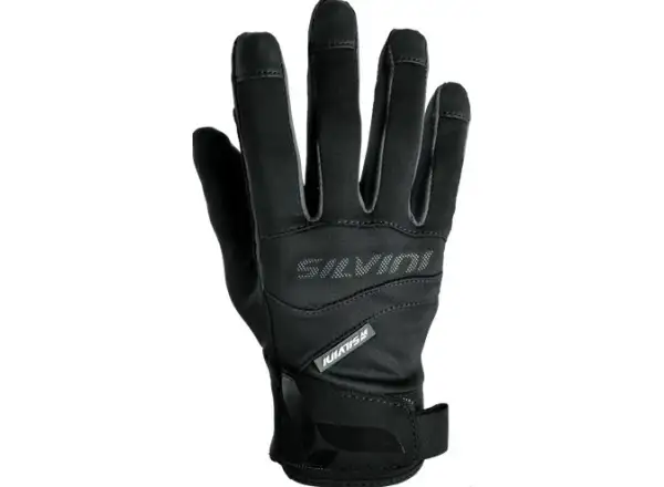 Silvini Fusaro softshellové zateplené rukavice čierne