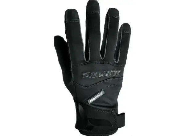 Silvini Fusaro softshell zateplené rukavice čierna vel. XS