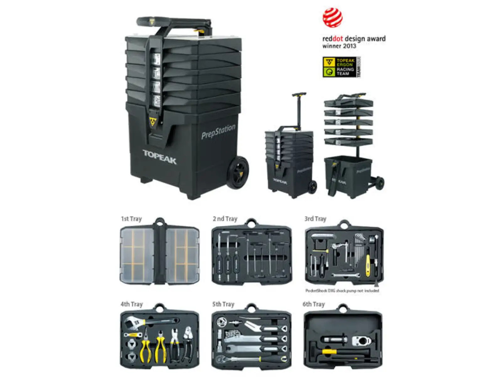 Dielenská súprava náradia Topeak Prepstation 52 ks