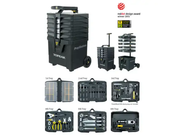 Dielenská súprava náradia Topeak Prepstation 52 ks