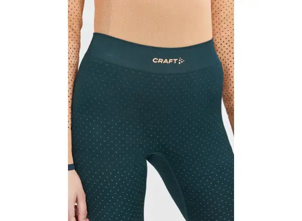 Craft ADV Warm Intensity dámske spodné nohavice zelená