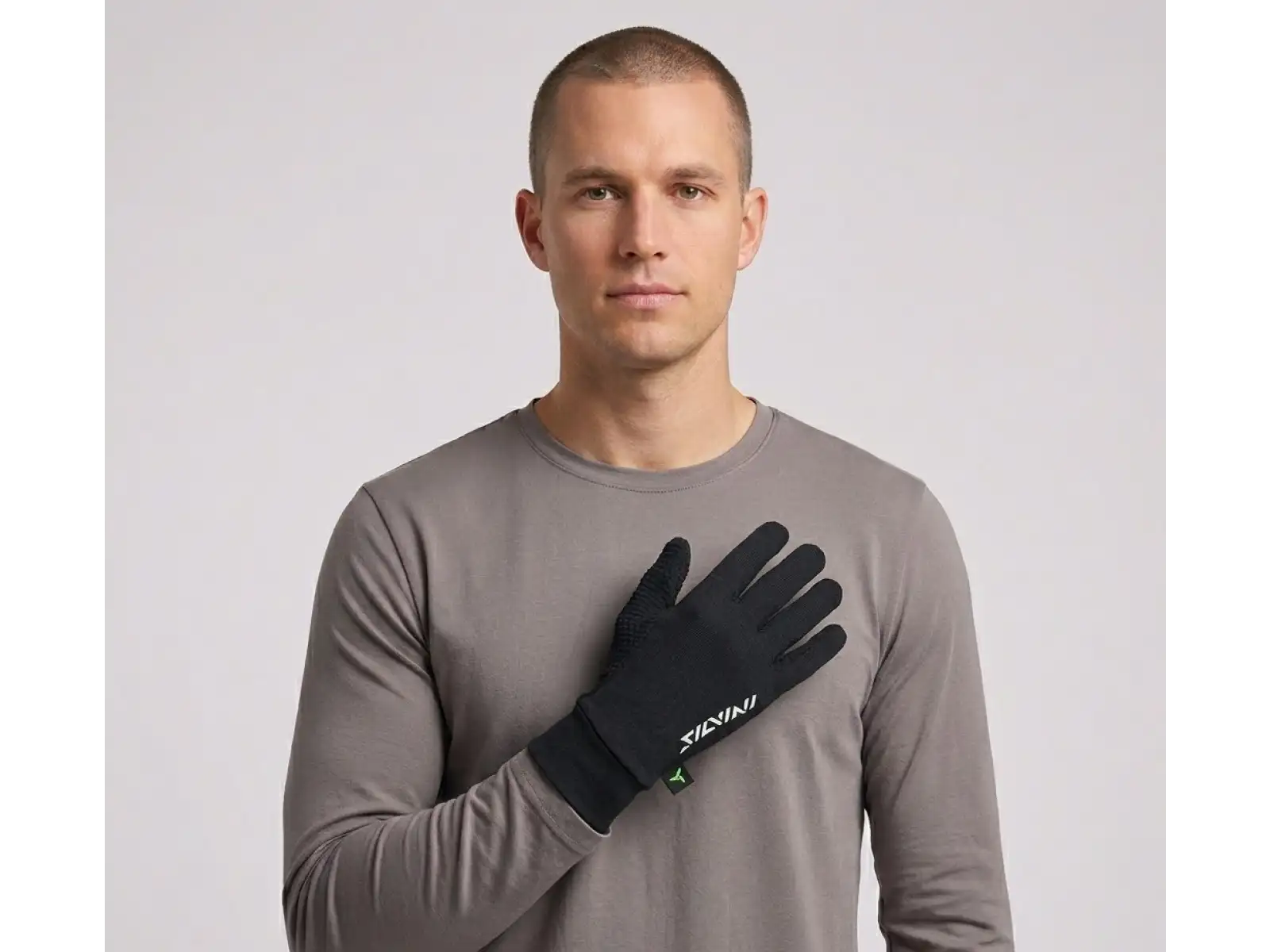 Silvini Ledro unisex zimné rukavice Black