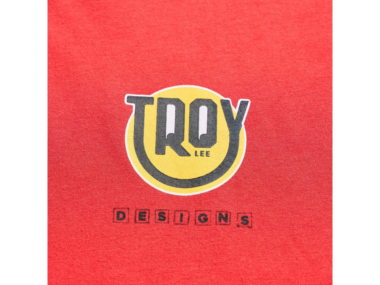 Troy Lee Designs Happy Dayz pánske tričko krátky rukáv Scarlet