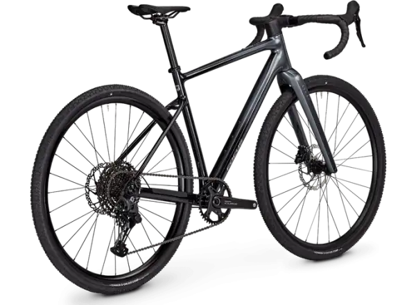 Focus Atlas 6.7 gravel bicykel Steelgrey/Diamondblack