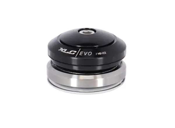 XLC Evo HS-I22 1 1/8“ - 1 1/4" hlavové zloženie čierna/strieborná