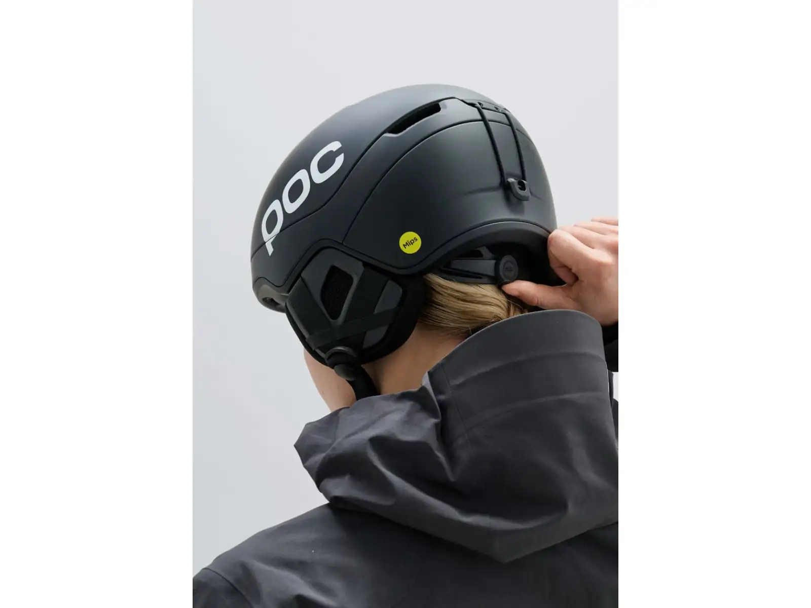 POC Obex Contour lyžiarska prilba Uranium Black Matt