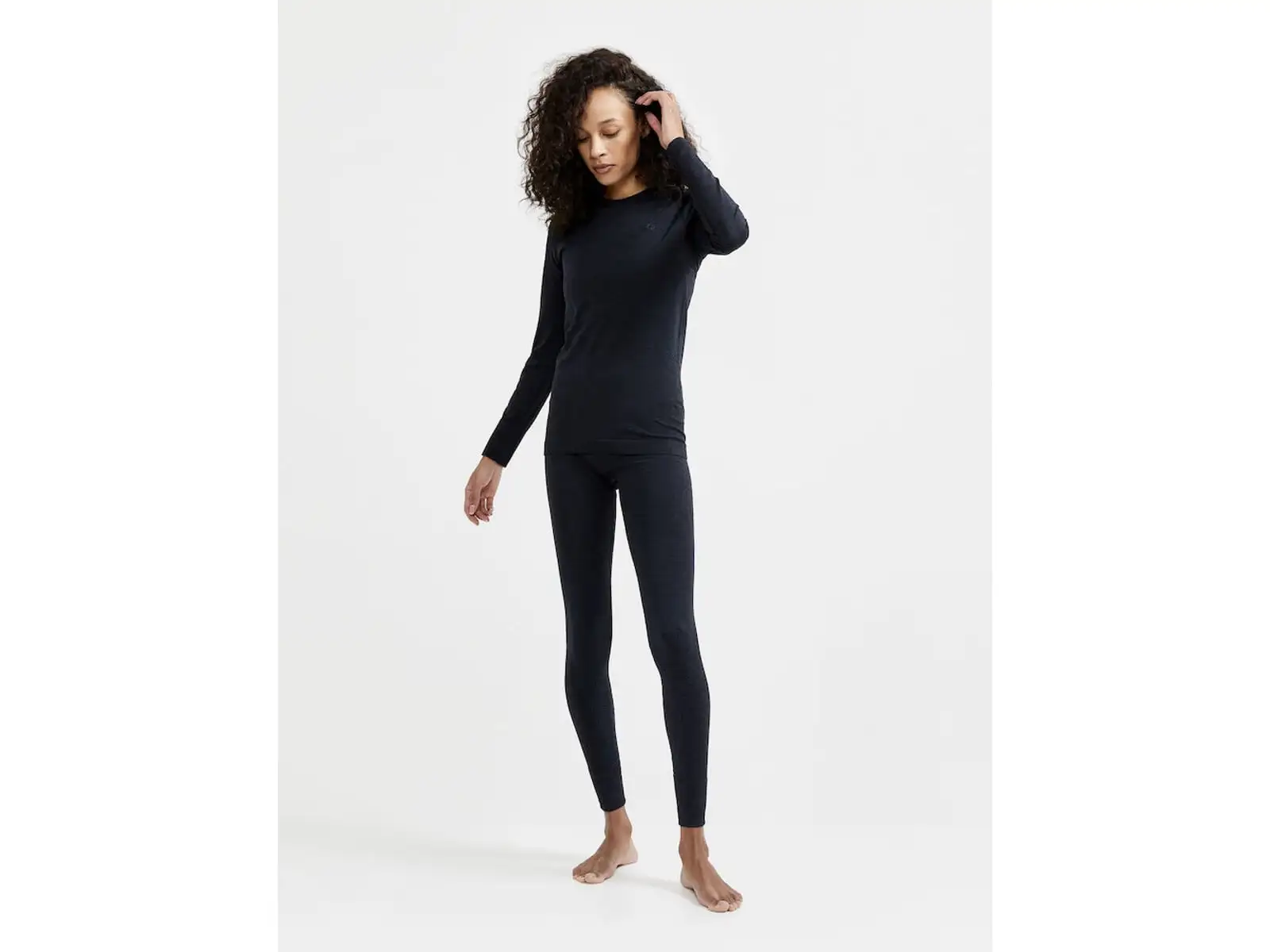 Craft Core Dry Active Comfort dámske tričko dlhý rukáv čierna