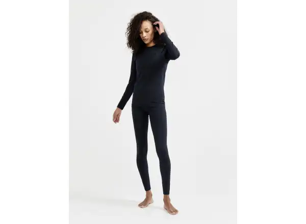 Craft Core Dry Active Comfort dámske tričko dlhý rukáv čierna