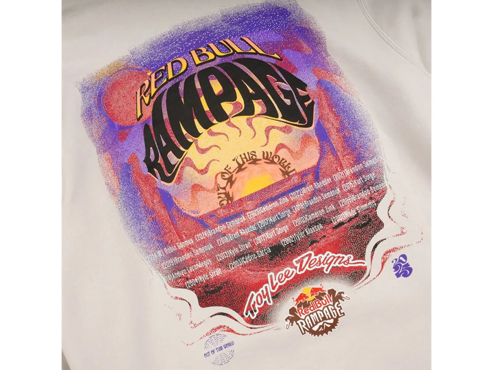 Troy Lee Designs x Red Bull Rampage Valley of Gods pánska mikina Bone