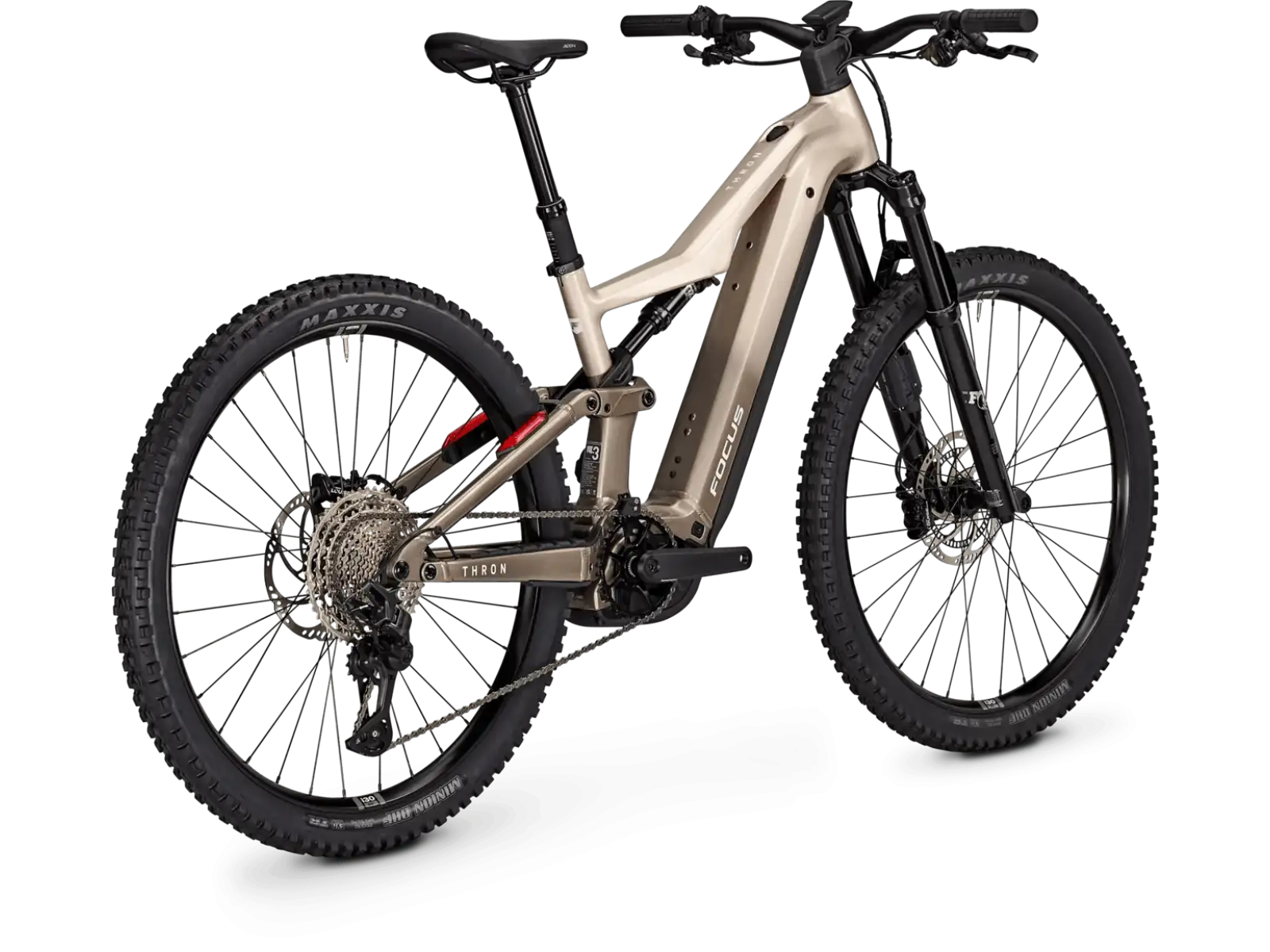 Focus THRON 9 720Wh celoodpružený elektrobicykel Adamantsilver / Crystalgrey