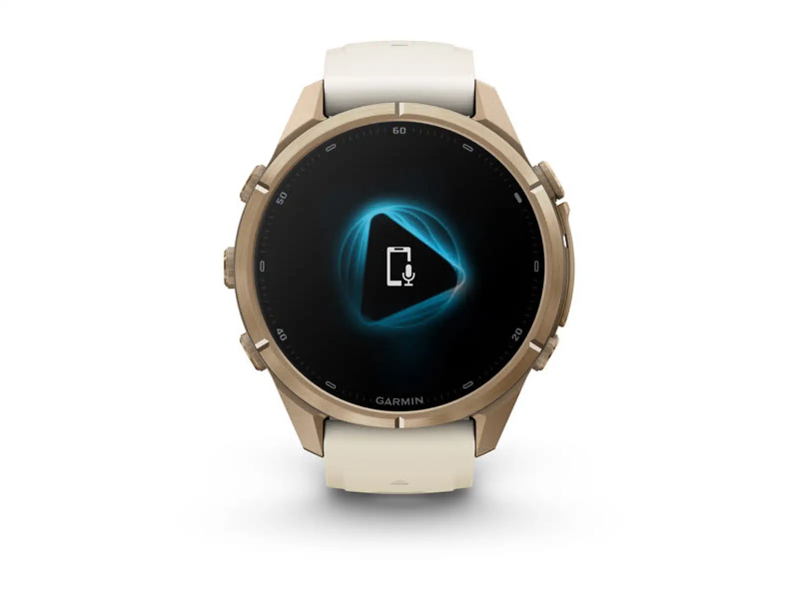 Garmin fenix 9 Pro inReach 43 mm inteligentné hodinky Autumn gold titanium/Cream/french gray