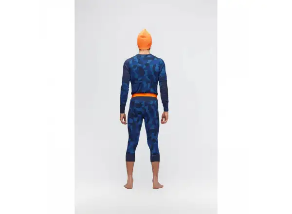 Salewa Cristallo Warm pánske tričko dlhý rukáv Navy Blazer