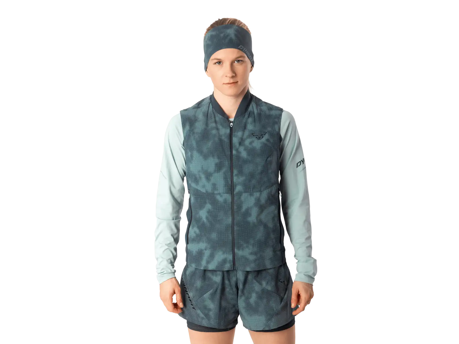 Dynafit Trail Reflective Insulation dámska bežecká vesta Cinder