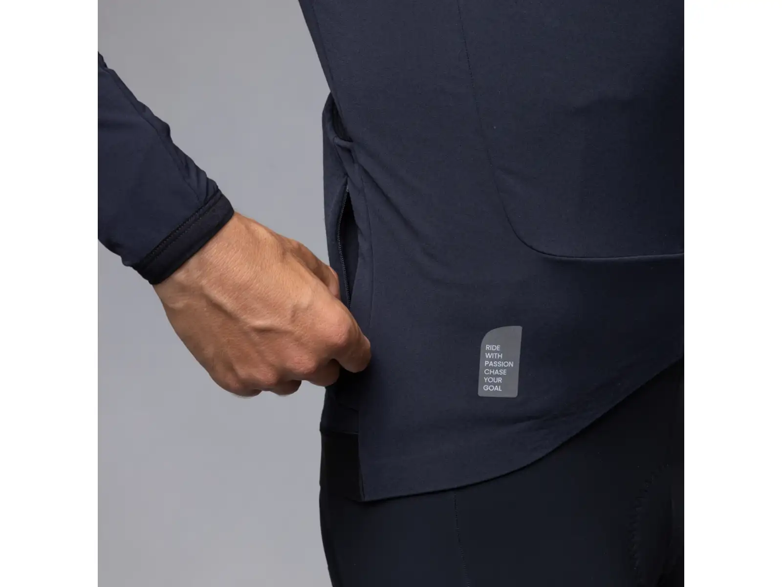 Alé R-EV1 Wool Speed pánska zimná cyklistická bunda Black