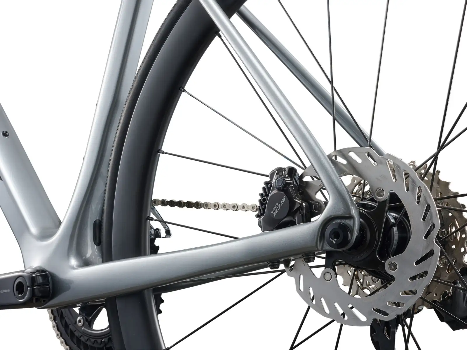 Giant TCR Advanced Pro 1 Di2 cestný bicykel Tech Silver