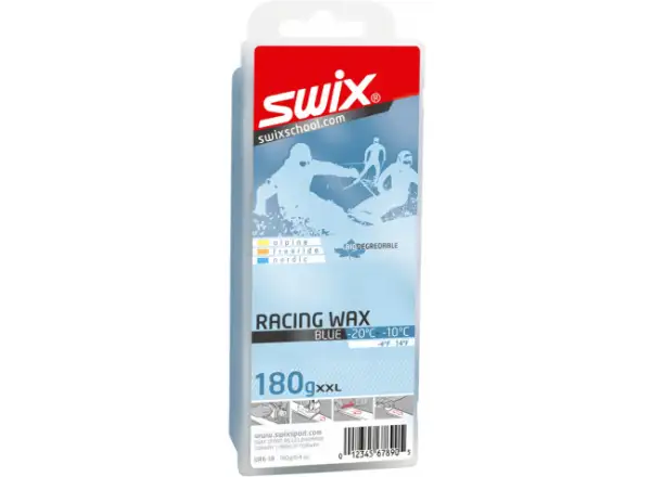 Swix závodný vosk UR6 modrý 180 g