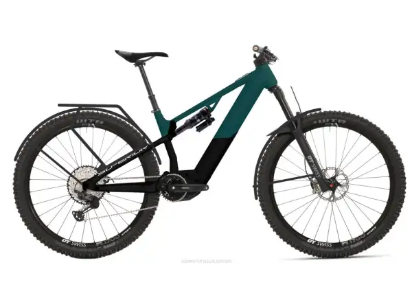 Superior eXF 8069 B SUV celoodpružený elektrobicykel Gloss Petrol/Matte Black
