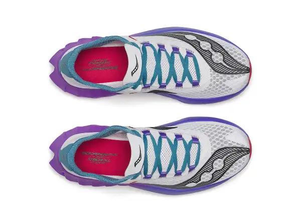 Saucony Endorphin Pro 4 Galaxy pánska bežecká obuv White/Shadow