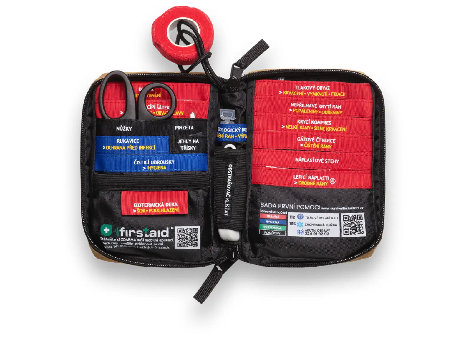Survival First Aid Kit Hike profesionálna lekárnička