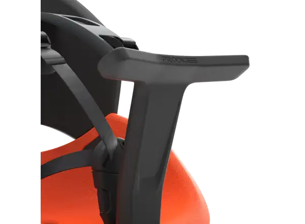 Prodigee Icon detská sedačka predná čierna/modrá