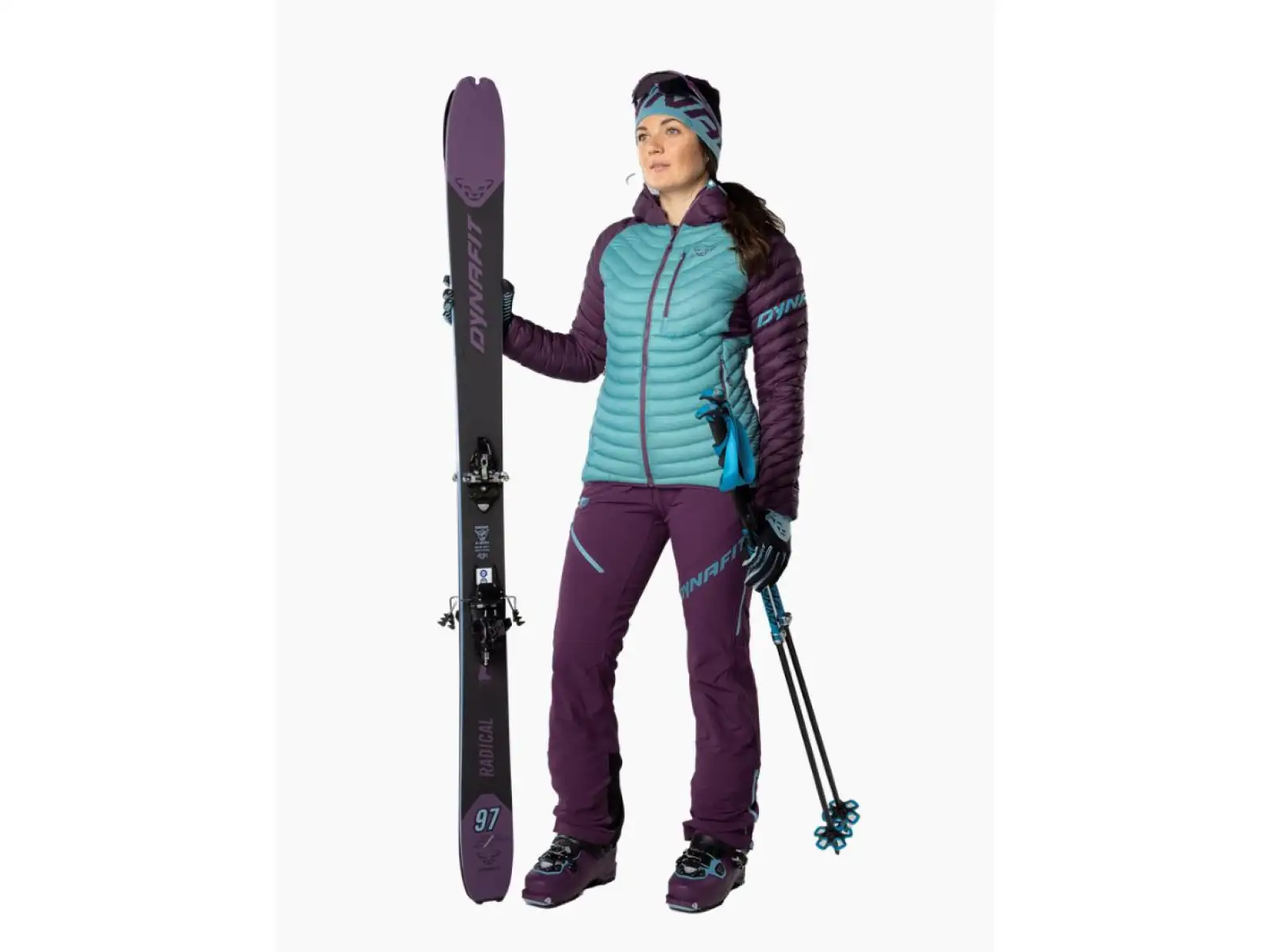 Dynafit Radical Down dámska bunda Royal Purple