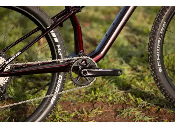 Superior XF 9.5 Team horský bicykel Gloss Red Carbon/Black