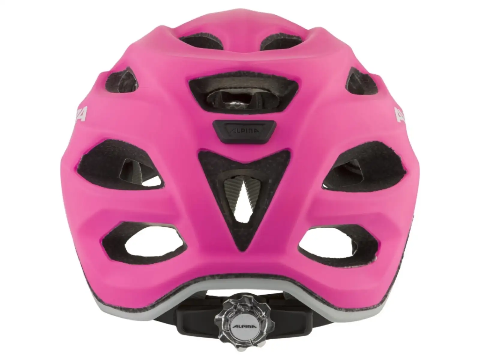 Alpina Carapax JR. cyklistická prilba Shocking Pink Matt