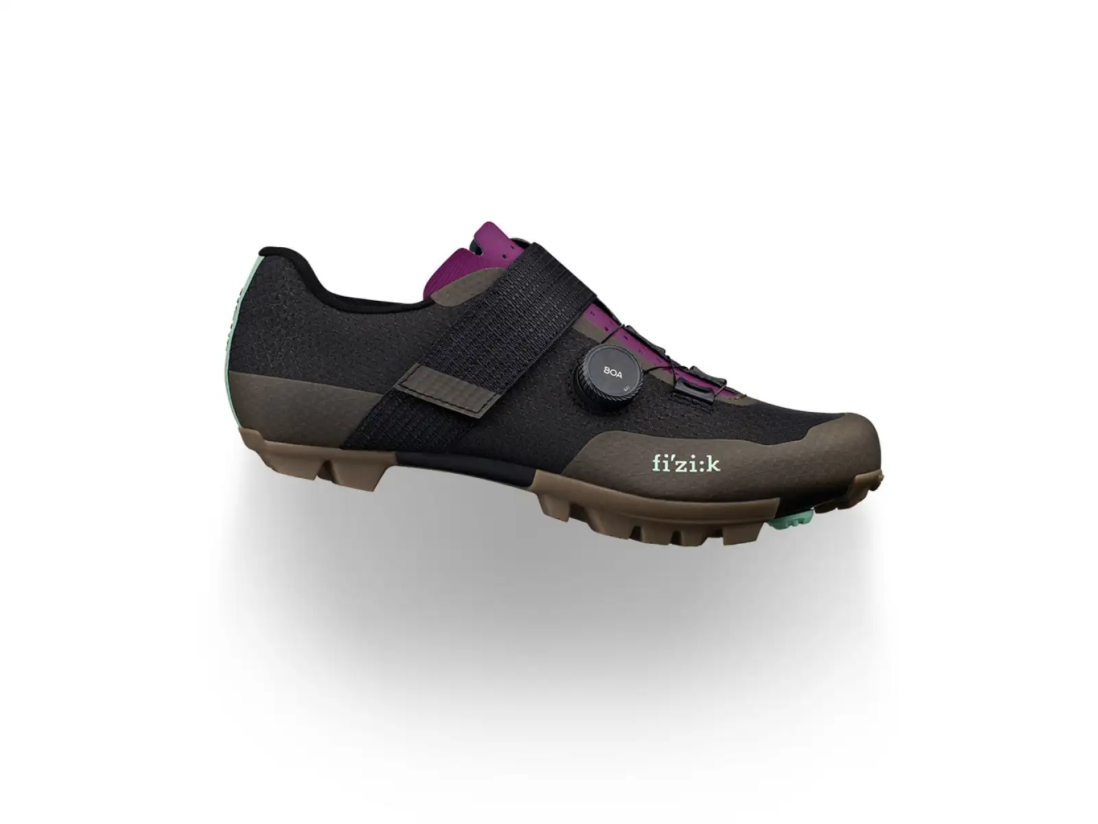 Fizik Vento Ferox Carbon pánske MTB tretry Mud/Grape