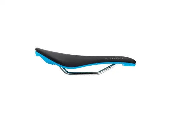 Peatys Monarch sedlo TI-MX Rail / Nylon Base Turquoise