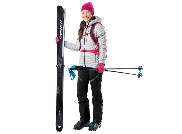 Dynafit Mercury Dynastretch dámske softshellové nohavice Black Out