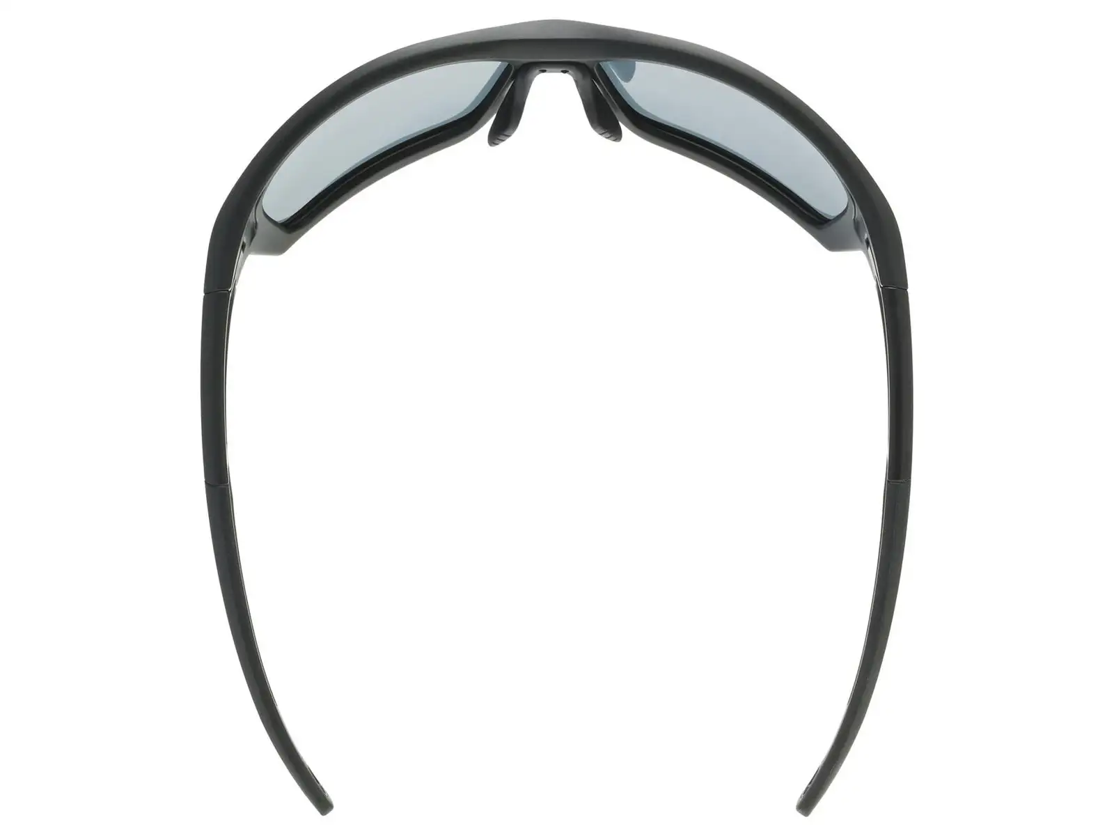 Uvex Sportstyle 232 P okuliare Black Mat Red/Polavision Mirror Silver