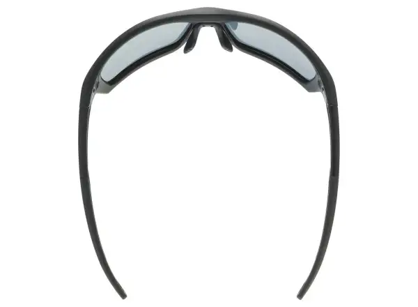 Uvex Sportstyle 232 P okuliare Black Mat Red/Polavision Mirror Silver