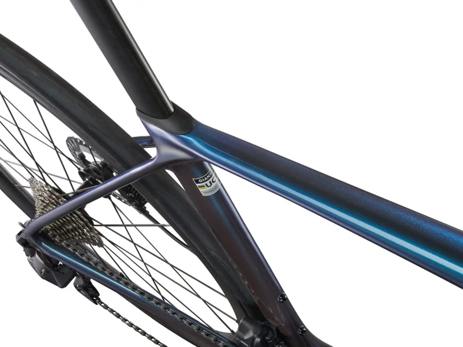 Giant TCR Advanced Pro 0 Di2 cestný bicykel Ocean Twilight