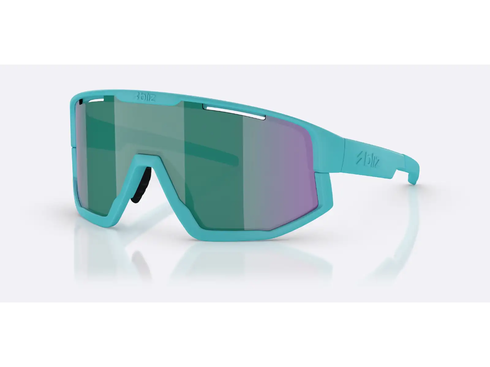 Bliz Fusion Small slnečné okuliare Matte Turquoise/Green Blue Multi