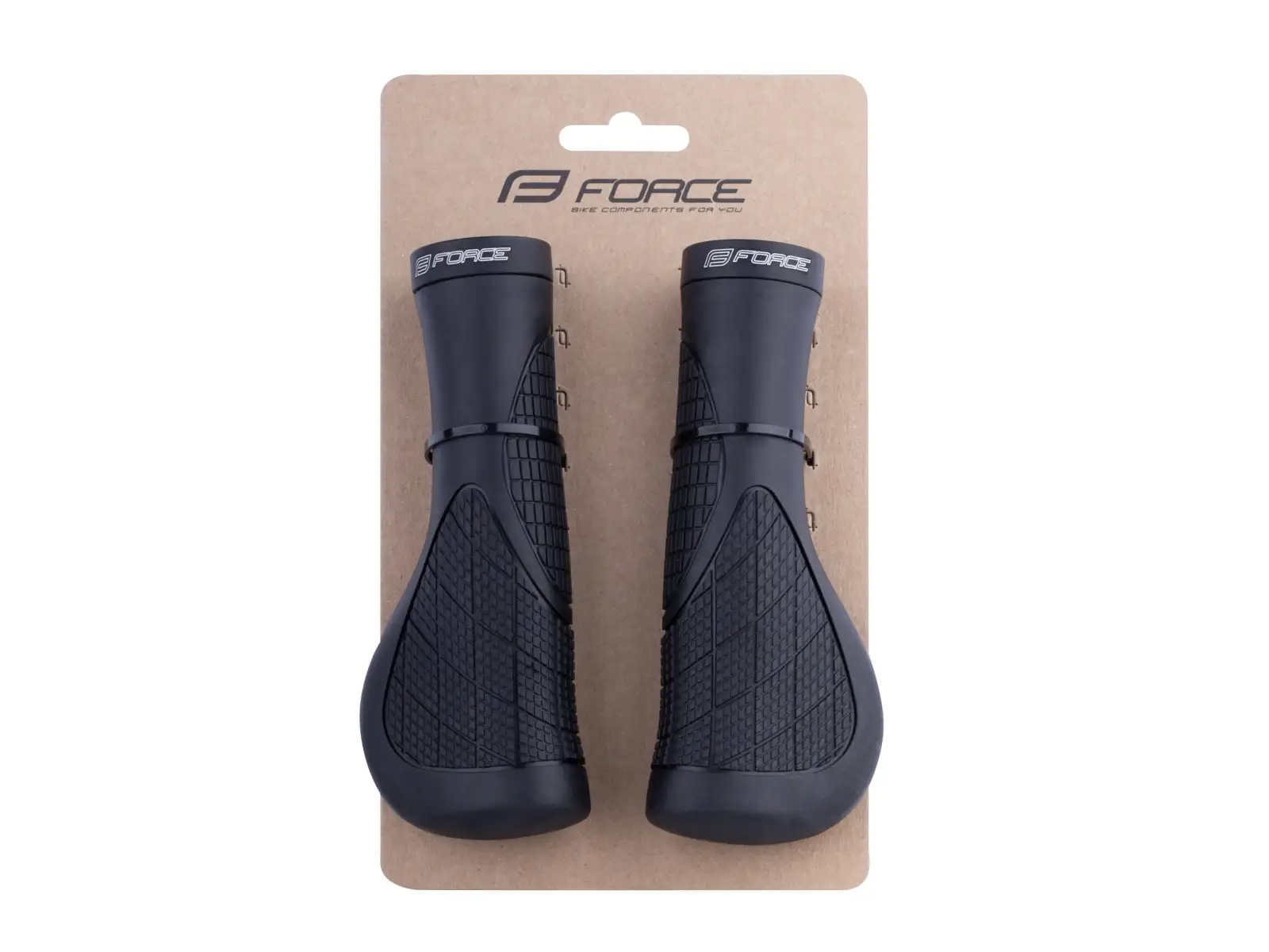 Force Rivo ergonomické gripy čierna