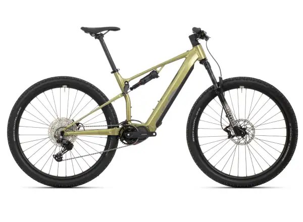 Superior eXF 8089 celoodpružený e-bike Matte Olive Metallic/Chrome Silver