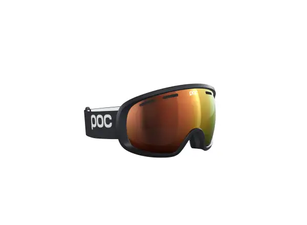 POC Fovea WF lyžiarske okuliare Uranium Black/Partly Sunny Orange