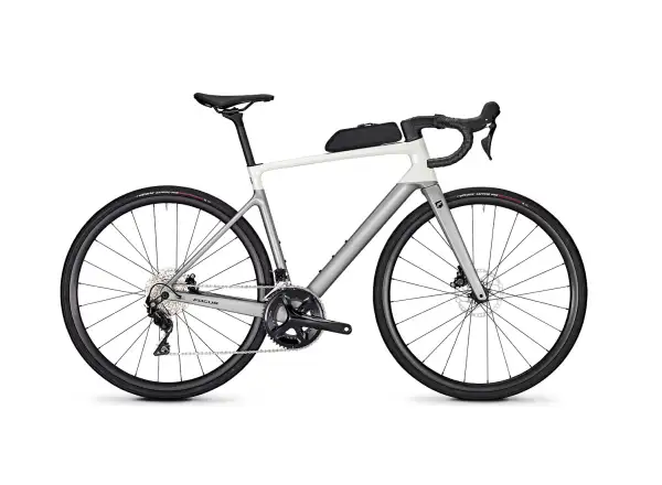 Focus Paralane 8.7 DI cestný bicykel White Glossy / Silver Glossy