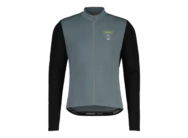 Maloja EbroM. pánsky dres dlhý rukáv Shaded Sage Multi