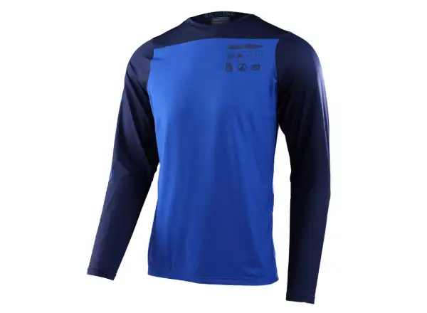Troy Lee Designs Skyline pánsky dres dlhý rukáv Mono True Blue