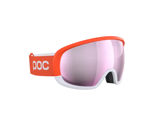 Zjazdové okuliare POC Fovea Mid Clarity Comp Fluorescent Orange/Clarity Comp Low Light veľkosť 2,5 mm Uni