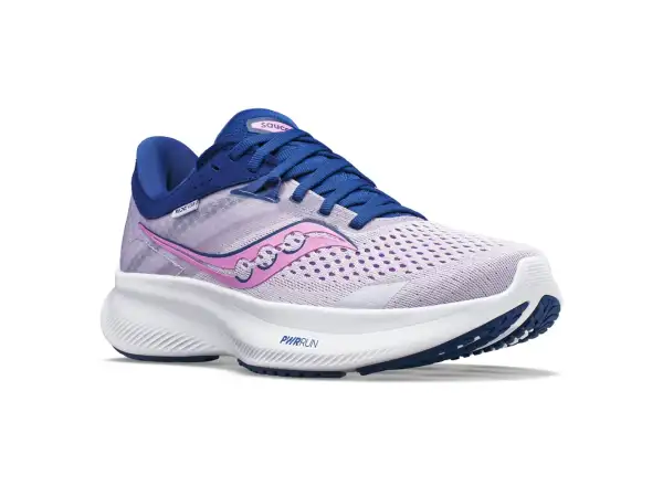 Dámska bežecká obuv Saucony Ride 16 Mauve/Indigo