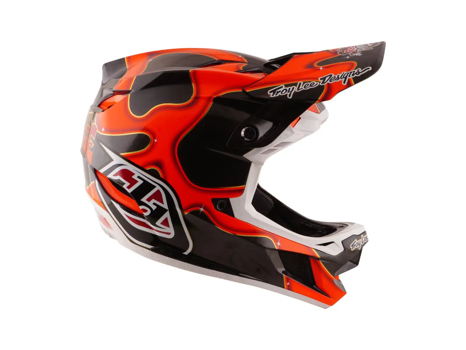 Troy Lee Designs D4 Carbon Red Bull Rampage prilba Dreamland Black