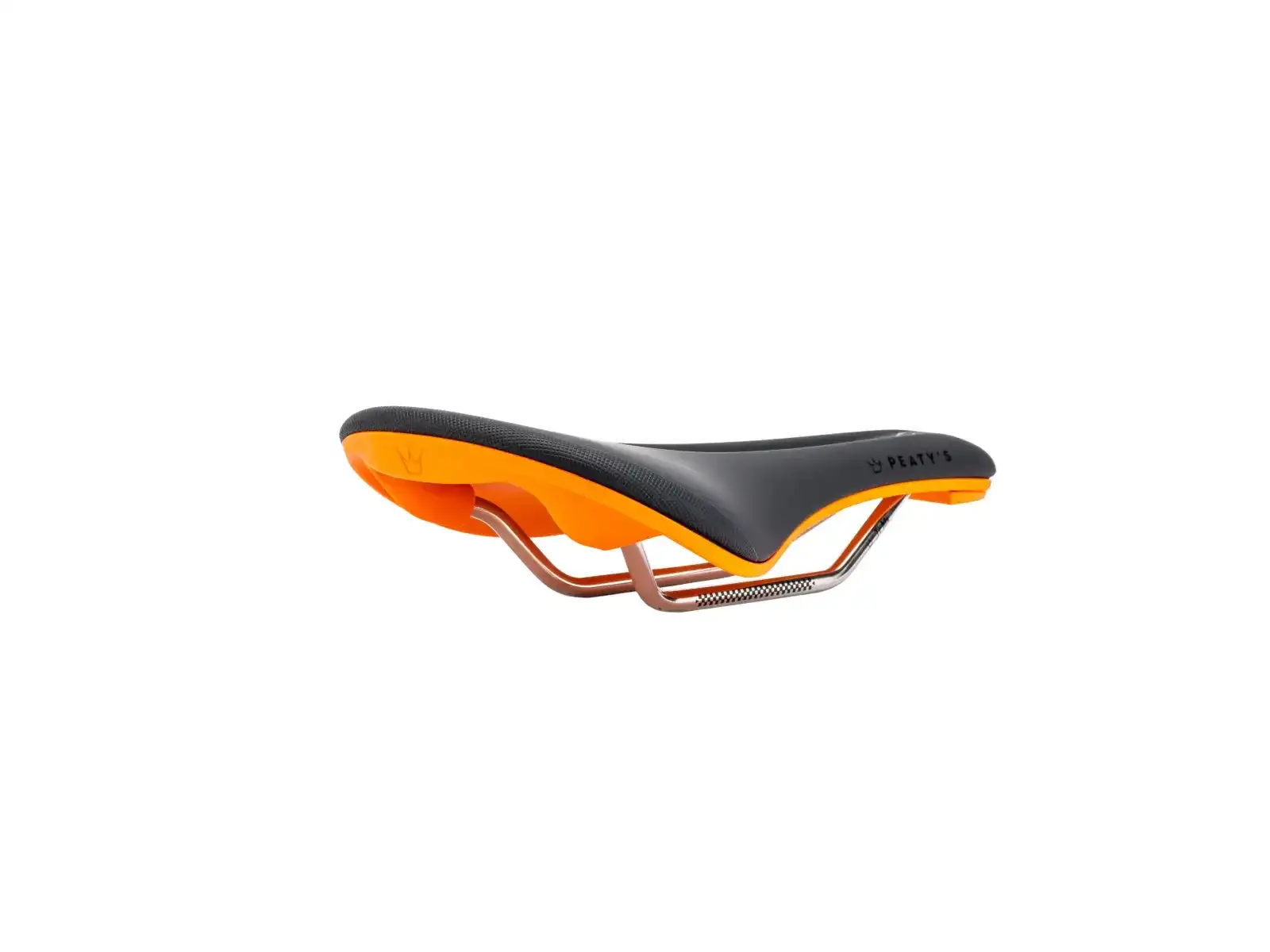 Peatys Monarch sedlo TI-MX Rail / Nylon Base Mango
