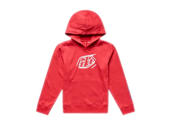 Troy Lee Designs Badge detská mikina Scarlet