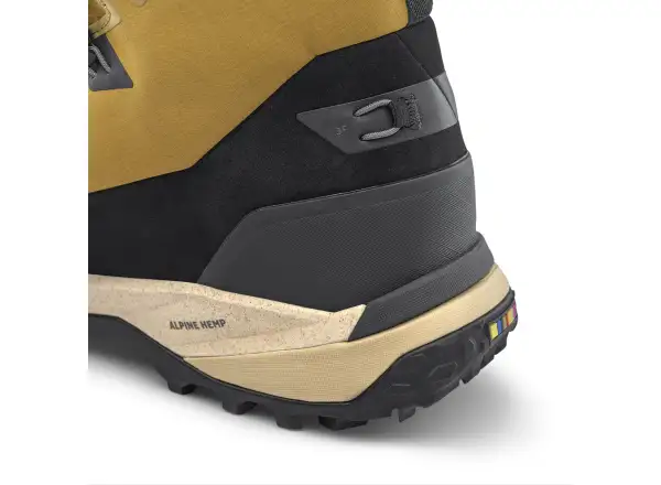 Salewa Puez Winter Mid PTX pánske topánky Golden Brown / Black
